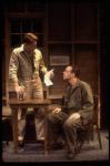 Actors (L-R) & Andrew Polk in a scene fr. the National tour of the Broadway play "Biloxi Blues." (Boston)