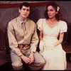 Actors William Ragsdale & Marita Geraghty in a scene fr. the National tour of the Broadway play "Biloxi Blues." (Boston)