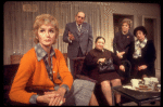 Actors (L-R) Barbara Barrie, Jack Somack, Ruth Jaroslow, Jean Barker & Roslyn Alexander in a scene from the National tour of the Broadway play "The Prisoner of Second Avenue." (New York)