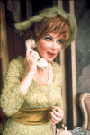 Actress Lee Grant in a scene fr. the National tour of the Broadway play "Plaza Suite." (San Francisco)