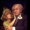 Actors Betty Garrett & Forrest Tucker in a scene fr. the National tour of the Broadway play "Plaza Suite." (Columbus)