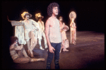 Actor John Rubinstein (C) & cast in a scene fr. the Broadway musical "Pippin." (New York)