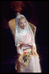 Actress Irene Ryan in a scene fr. the Broadway musical "Pippin." (New York)