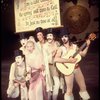 Actors (L-R) Richard Korthaze, Paul Solen, Irene Ryan, Christopher Chadman, Gene Foote & John Mineo in a scene fr. the Broadway musical "Pippin." (New York)