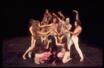 Actor John Rubinstein (C) & cast in a scene fr. the Braodway musical "Pippin." (New York)