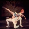 Actors Christopher Chadman & Leland Palmer in a scene fr. the Broadway musical "Pippin." (New York)