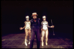 Actors (L-R) Candy Brown, Ben Vereen & Pamela Sousa in a scene fr. the Broadway musical "Pippin." (New York)