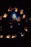 Actor Ben Vereen in a scene fr. the Broadway musical "Pippin." (New York)