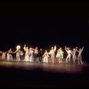 Entire cast in a scene fr. the Broadway musical "Pippin." (New York)