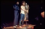 Actors (L-R) Ben Vereen & John Rubinstein in a scene fr. the Broadway musical "Pippin." (New York)