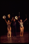 Actors (L-R) Sally Neal, Northern J. Calloway & Patti D'Beck in a scene fr. the replacement cast of the Broadway musical "Pippin." (New York)