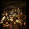 Entire cast in a publicity shot fr. the original cast of the Broadway musical "Big River." (New York)