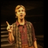 Actor John Short in a scene fr. the original cast of the Broadway musical "Big River." (New York)