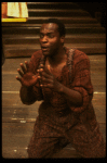 Actor Ron Richardson in a scene fr. the original cast of the Broadway musical "Big River." (New York)