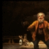 Actors (L-R) Bob Gunton & Rene Auberjonois in a scene fr. the original cast of the Broadway musical "Big River." (New York)