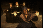 Actresses (L-R) Andi Henig, Patti Cohenour, Peggy Harmon & Carol Dennis in a scene fr. the original cast of the Broadway musical "Big River." (New York)