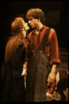 Actors Daniel Jenkins & Patti Cohenour in a scene fr. the original cast of the Broadway musical "Big River." (New York)