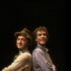 Father & son actors (L-R) Ken & Daniel Jenkins in a scene fr. the first replacement cast of the Broadway musical "Big River." (New York)