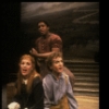 Actors (L-R) Marin Mazzie, Larry Riley & Daniel Jenkins in a scene fr. the first replacement cast of the Broadway musical "Big River." (New York)