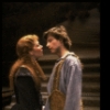 Actors Marin Mazzie & Martin Moran in a scene fr. the second replacement cast of the Broadway musical "Big River." (New York)