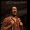 Actor George Merritt in a scene fr. the second replacement cast of the Broadway musical "Big River." (New York)