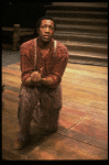 Actor George Merritt in a scene fr. the second replacement cast of the Broadway musical "Big River." (New York)