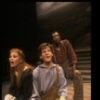 Actors (L-R) Marin Mazzie, Martin Moran & George Merritt in a scene fr. the second replacement cast of the Broadway musical "Big River." (New York)