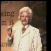 Actor Jordan Bowers as Mark Twain in a scene fr. the second National tour of the Broadway musical "Big River." (Clearwater)
