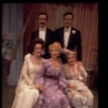 Actors (Back L-R) Ron Husmann & George S. Irving, (Seated L-R) Ruth Warrick, Jane Powell & Patsy Kelly in a scene fr. the replacement cast of the Broadway revival of the musical "Irene." (New York)
