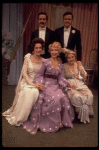 Actors (Back L-R) Ron Husmann & George S. Irving, (Seated L-R) Ruth Warrick, Jane Powell & Patsy Kelly in a scene fr. the replacement cast of the Broadway revival of the musical "Irene." (New York)