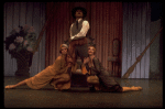 Actors (L-R) Dottie Frank, Ron Husmann & Patti Karr in a scene fr. the replacement cast of the Broadway revival of the musical "Irene." (New York)