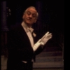Actor Hans Conried in a scene fr. the replacement cast of the Broadway revival of the musical "Irene." (New York)