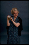 Actress Virginia Graham in a publicity shot fr. the National tour of the Broadway revival of the musical "Irene." (New York)