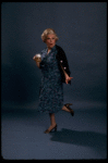 Actress Virginia Graham in a publicity shot fr. the National tour of the Broadway revival of the musical "Irene." (New York)