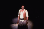 Actor David Carroll in a scene fr. the Broadway musical "Oh, Brother!." (New York)