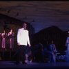 Actors George Dvorsky (4L) & Alyson Reed (R) as Norma Jean Baker in a scene fr. the Broadway musical "Marilyn: an American Fable." (New York)