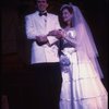 Actors George Dvorsky & Alyson Reed as Norma Jean Baker in a scene fr. the Broadway musical "Marilyn: an American Fable." (New York)