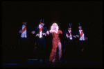 Actress Alyson Reed (C) as Marilyn Monroe in a scene fr. the Broadway musical "Marilyn: an American Fable." (New York)