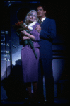 Actors Alyson Reed & Scott Bakula as Marilyn Monroe & Joe DiMaggio in a scene fr. the Broadway musical "Marilyn: an American Fable." (New York)