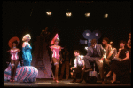 Actress Alyson Reed (2L) as Marilyn Monroe in a scene fr. the Broadway musical "Marilyn: an American Fable." (New York)