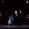 Actors Alyson Reed & Will Gerard (C) as Marilyn Monroe & Arthur Miller in a scene fr. the Broadway musical "Marilyn: an American Fable." (New York)