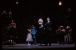 Actors Alyson Reed & Will Gerard (C) as Marilyn Monroe & Arthur Miller in a scene fr. the Broadway musical "Marilyn: an American Fable." (New York)