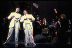 Actors (L-R) Michael Davis, Michael Cone, Josh Blake & Teresa Stratas in a scene fr. the Broadway musical "Rags." (New York)
