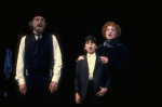 Actors (L-R) Dick Latessa, Josh Blake & Teresa Stratas in a scene fr. the Broadway musical "Rags." (New York)