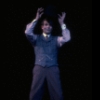 Actor Larry Kert in a scene fr. the Broadway musical "Rags." (New York)