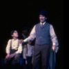 Actors (L-R) Josh Blake & Larry Kert in a scene fr. the Broadway musical "Rags." (New York)