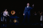 Actors (L-R) Josh Blake & Lonny Price in a scene fr. the Broadway musical "Rags." (New York)