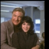 Actors Betsy Joslyn & Giorgio Tozzi (who left the production during rehearsals) at the first rehearsal of the Broadway musical "A Doll's Life." (New York)