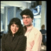 Actors Betsy Joslyn & Peter Gallagher at the first rehearsal of the Broadway musical "A Doll's Life." (New York)