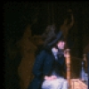Actors Betsy Joslyn & Peter Gallagher in a scene fr. the Broadway musical "A Doll's Life." (New York)